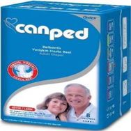 Canped 8 Adet Large Belbantlı Büyük Hasta Bezi