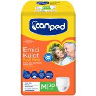 Canped 85-125 cm 30'lu Orta Boy Yetişkin Hasta Bezi