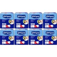 Canped Bel Bantlı Tekstil Yüzeyli Gece Large 8x14 Adet Yetişkin Hasta Alt Bezi
