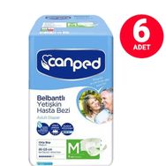 Canped Belbantlı Polietilen Orta M 6x54 Adet 85-125 cm Hasta Bezi