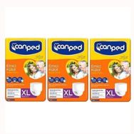 Canped Emici Külot Hasta Bezi XL ( Extra Large ) 30 Adet 3'lü