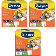 Canped Emici Külot Orta M 3 Paket 90 Adet 85-125 cm Hasta Bezi
