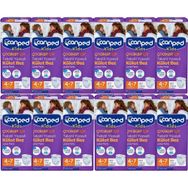 Canped Kids Tekstil Yüzeyli 4-7 Yaş 17-30 kg 108 Adet Külot Bez
