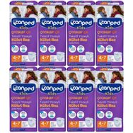Canped Kids Tekstil Yüzeyli 4-7 Yaş 17-30 kg 72 Adet Külot Bez