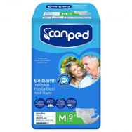 Canped M Beden 54 Adet Belbantlı Yetişkin Hasta Bezi