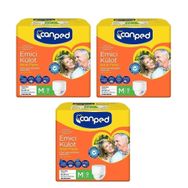 Canped M Beden Orta 9x3 27 Adet Hasta Bezi Emici Külot