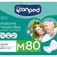 Canped Orta (M) 80 Adet Anatomik Yetişkin Hasta Bezi