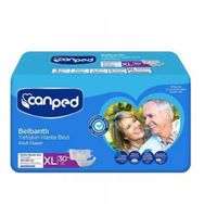 Canped XL 30'lu Belbantlı Tekstil Yüzeyli Yetişkin Hasta Bezi