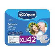 Canped XL Beden 42 Adet Belbantlı Yetişkin Hasta Bezi