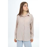 Cansın Mini 17969 Krem Kız Çocuk Gömlek