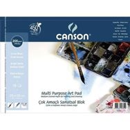 Canson 200 gr 25x35 cm Fineface Çok Amaçlı 15 Sayfa Resim Blok