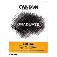 Canson 400127675 20 Yp. 180 gr. A5 Graduate Bristol Teknik Çizim Blok