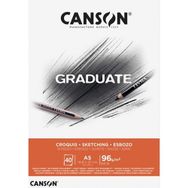 Canson 5789192 Graduate 96 gr A5 40 Yaprak Eskiz Blok