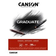 Canson 5789193 Graduate 96 gr A4 40 Yaprak Eskiz Blok