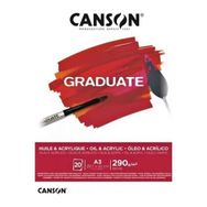 Canson A3 30 Yaprak 290 gr Yağlı Boya ve Akrilik Resim Defteri