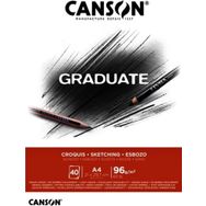 Canson A4 Graduate Croquis 40 Yaprak 96 gr Resim Defteri