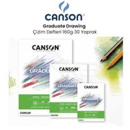 Canson Graduate Drawing 160 gr 30 Yaprak Çizim Defteri