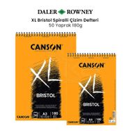 Canson Xl Bristol Spiralli 180 gr 50 Yaprak Çizim Defteri