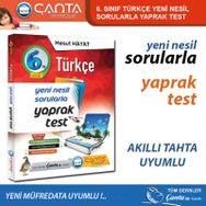 Çanta Yayınları 6. Sınıf Türkçe Yaprak Test