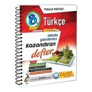 Çanta Yayınları 8. Sınıf Türkçe Okula Yardımcı Kazandıran Defter