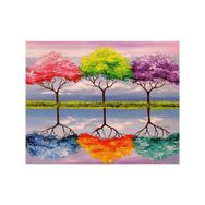 Canvas Hobby 6 Ağaç Rulo 100 x 140 cm Sayılarla Boyama Seti