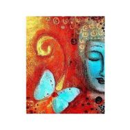 Canvas Hobby 70 x 90 cm Budizm Felsefesi Kasnaklı Sayılarla Boyama Seti Duvar Sticker
