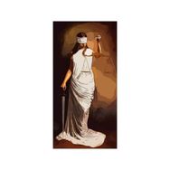 Canvas Hobby Adalet Rulo 100 x 140 cm Sayılarla Boyama Seti