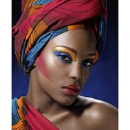 Canvas Hobby Afrika Makyajı Kasnaklı 100 x 140 cm Sayılarla Boyama Seti