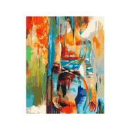 Canvas Hobby Aşk ve Tutku Kasnaklı 60 x 75 cm Sayılarla Boyama Seti