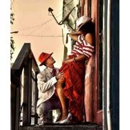 Canvas Hobby Aşka Doknuş 70 x 90 cm Sayılarla Boyama Seti