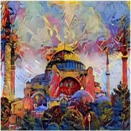 Canvas Hobby Ayasofya Kasnaklı 40 x 50 cm Sayılarla Boyama Seti