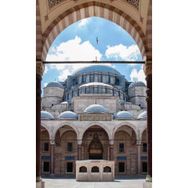 Canvas Hobby Cami Avlusu Kasnaklı 100 x 140 cm Sayılarla Boyama Seti
