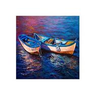 Canvas Hobby Canvas 2 Kayık 60x75 cm Kasnaklı Sayılarla Boyama Seti