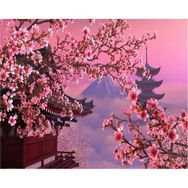 Canvas Hobby Canvas Çinde Bahar 50x65 cm Rulo Boyama Seti