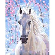 Canvas Hobby Canvas Işıltılı Orlov 40 x 50 cm Kasnaklı Sayılarla Boyama Seti