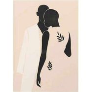 Canvas Hobby Canvas Kadının Esareti 2 50x65 cm Rulo Sayılarla Boyama Seti