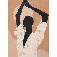 Canvas Hobby Canvas Kadının Esareti 60 x 75 cm Kasnaklı Sayılarla Boyama Seti