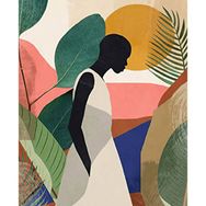 Canvas Hobby Canvas Kadının Esareti 8 50x65 cm Rulo Sayılarla Boyama Seti