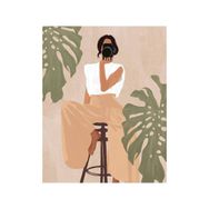 Canvas Hobby Canvas Kadının Esareti 9 70 x 90 cm Kasnaklı Sayılarla Boyama Seti