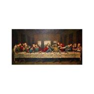 Canvas Hobby Canvas Leonardo ve Son Yemek 70 x 90 cm Kasnaklı Sayılarla Boyama Seti