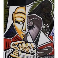 Canvas Hobby Canvas Masum Kadın 70 x 90 cm Kasnaklı Sayılarla Boyama Seti