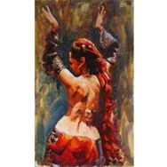 Canvas Hobby Canvas Mistik Dans 90 x 110 cm Kasnaklı Sayılarla Boyama Seti