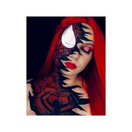 Canvas Hobby Canvas Örümcek Kız 2 70 x 90 cm Kasnaklı Sayılarla Boyama Seti