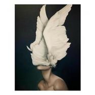 Canvas Hobby Canvas Özgür Ruhlu 2 50 x 65 cm Kasnaklı Sayılarla Boyama Seti