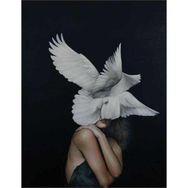 Canvas Hobby Canvas Özgür Ruhlu Kadın 70 x 90 cm Kasnaklı Sayılarla Boyama Seti