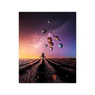 Canvas Hobby Canvas Peşimdeki Evren 70 x 90 cm Kasnaklı Sayılarla Boyama Seti