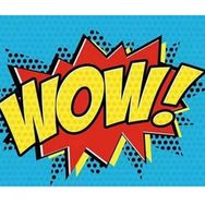 Canvas Hobby Canvas Pop Art Wow 60 x 75 cm Kasnaklı Sayılarla Boyama Seti