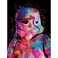 Canvas Hobby Canvas Starwars Klon Asker 90 x 110 cm Kasnaklı Sayılarla Boyama Seti
