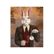Canvas Hobby Canvas Tavşanın Zerafeti 40x50 cm Kasnaklı Sayılarla Boyama Seti