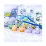 Canvas Hobby Canvas Uçan Dolunay 90 x 110 cm Kasnaklı Sayılarla Boyama Seti